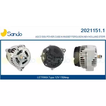 Alternateur SANDO OEM 4281878F91