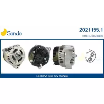 Alternateur SANDO OEM AL166647