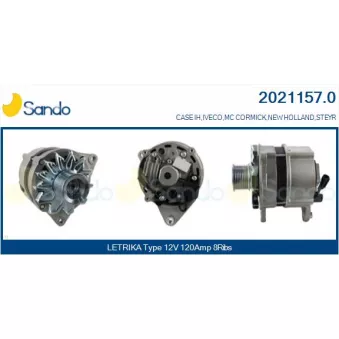 Alternateur SANDO 2021157.0