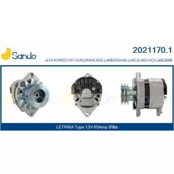 Alternateur SANDO OEM 294394900