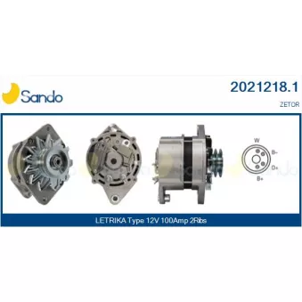 Alternateur SANDO 2021218.1