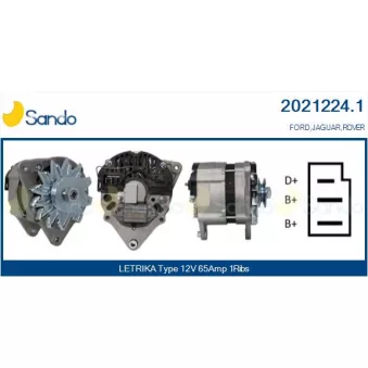 Alternateur SANDO OEM 83AB10300AA