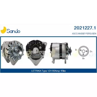 Alternateur SANDO 2021227.1