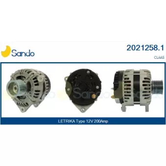Alternateur SANDO 2021258.1