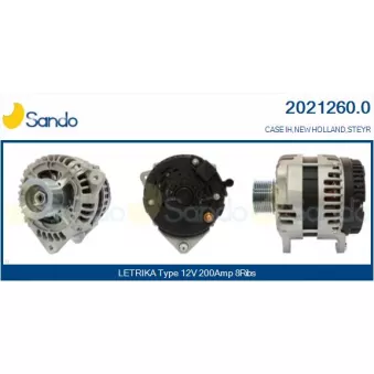 Alternateur SANDO 2021260.0