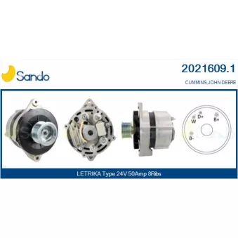 Alternateur SANDO OEM RE525690