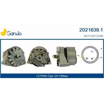 Alternateur SANDO 2021639.1