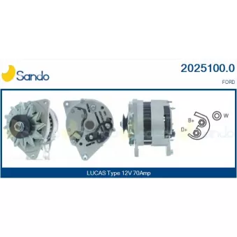 Alternateur SANDO OEM 86AB10300AEA