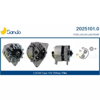 Alternateur SANDO OEM 1005351
