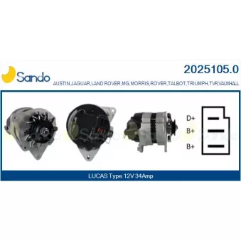 Alternateur SANDO OEM 77FB10300FA