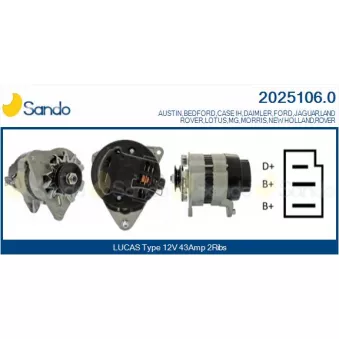 Alternateur SANDO OEM 2871A122
