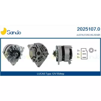SANDO 2025107.0 - Alternateur