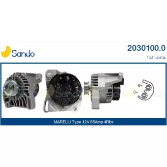 Alternateur SANDO OEM 46231693