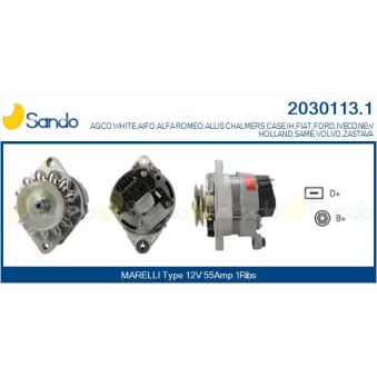 Alternateur SANDO OEM 4721589