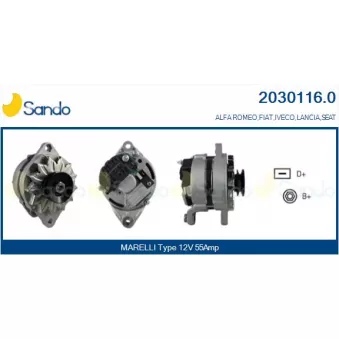Alternateur SANDO OEM 7575998