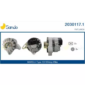 Alternateur SANDO OEM 493002