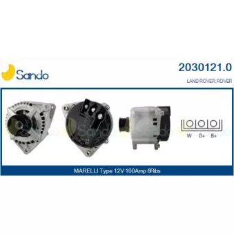 Alternateur SANDO OEM YLE101880