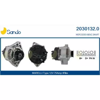 Alternateur SANDO OEM Q0003250V009