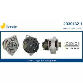 Alternateur SANDO OEM Q0003250V009