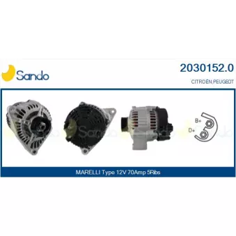 Alternateur SANDO OEM 57051J