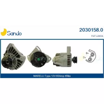 Alternateur SANDO OEM 51832735