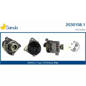 Alternateur SANDO OEM 51832735