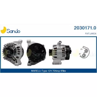 Alternateur SANDO OEM 46542889