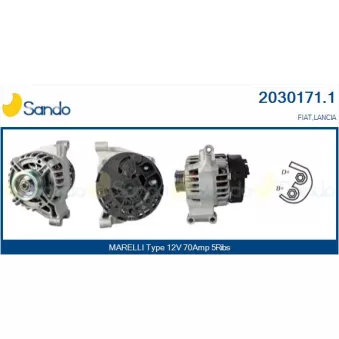 Alternateur SANDO OEM 46542889