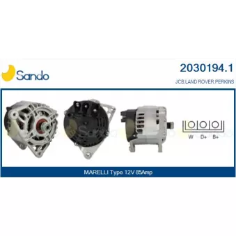 Alternateur SANDO OEM 2871a308