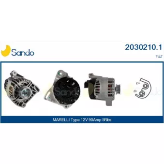 Alternateur SANDO OEM 46830210