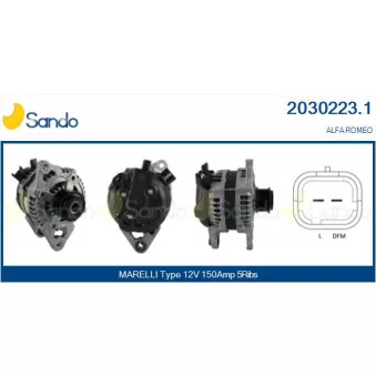 Alternateur SANDO OEM 50502479