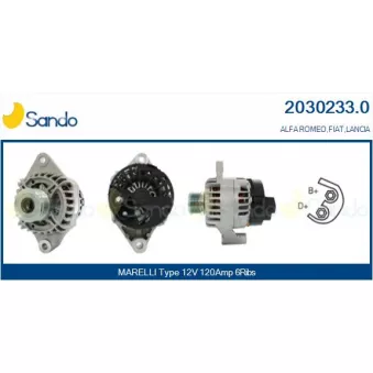 Alternateur SANDO OEM 51854898