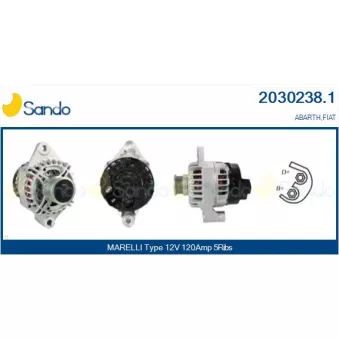 Alternateur SANDO OEM 52003514
