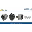 SANDO 2030610.2 - Alternateur