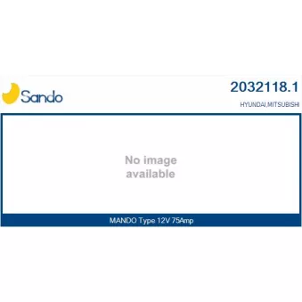 Alternateur SANDO OEM 3730047501