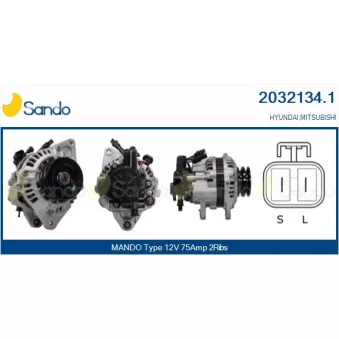 Alternateur SANDO OEM A2T10083