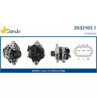 Alternateur SANDO OEM 3730003600