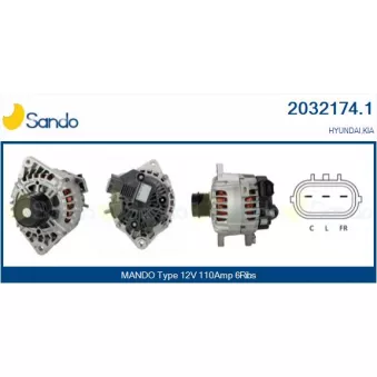 Alternateur SANDO OEM 373002B760