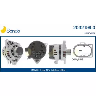 Alternateur SANDO OEM 373002A950