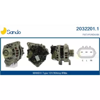 Alternateur SANDO OEM 3730004635