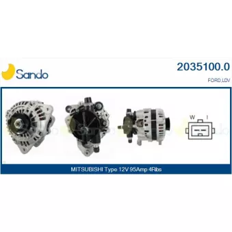 Alternateur SANDO OEM 1450953