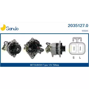 Alternateur SANDO OEM 2310022J10