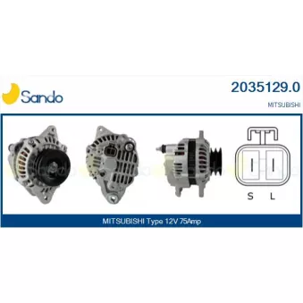 Alternateur SANDO OEM A003T09799AT