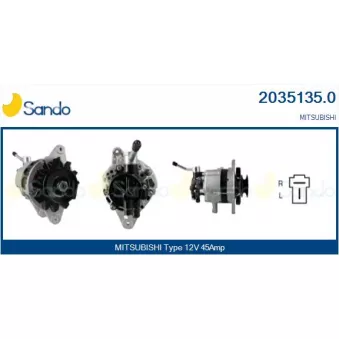 Alternateur SANDO OEM MD086049