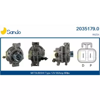 Alternateur SANDO OEM L8Y318300