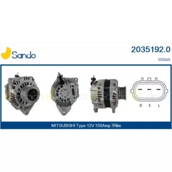 Alternateur SANDO OEM 23100EB31B