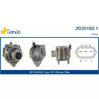Alternateur SANDO OEM 23100EB31B