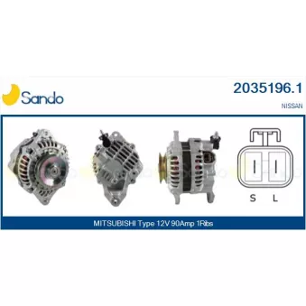 Alternateur SANDO OEM A3TB0771AM