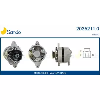 Alternateur SANDO OEM 3140072011