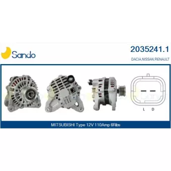 Alternateur SANDO OEM a2tc0982